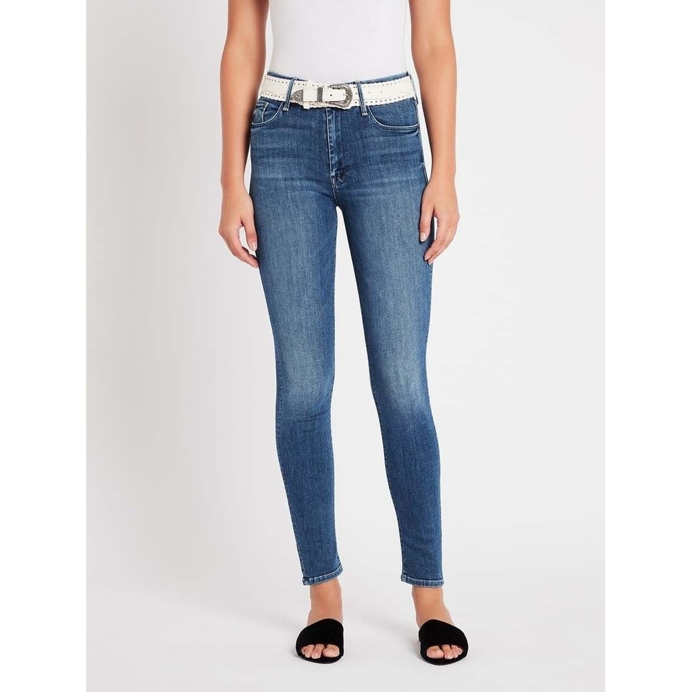 Mother The Looker Jeans Women'sβ 27 Groovin' Mid Rise Stretch Denim Ankle Skinny
